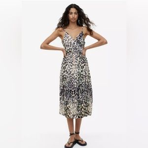 H&M - Pleated wrapover dress